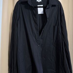 NWT LPA Tuxedo button up
